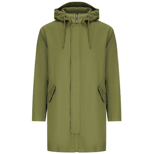 Herno Green Cotton Jacket Herno