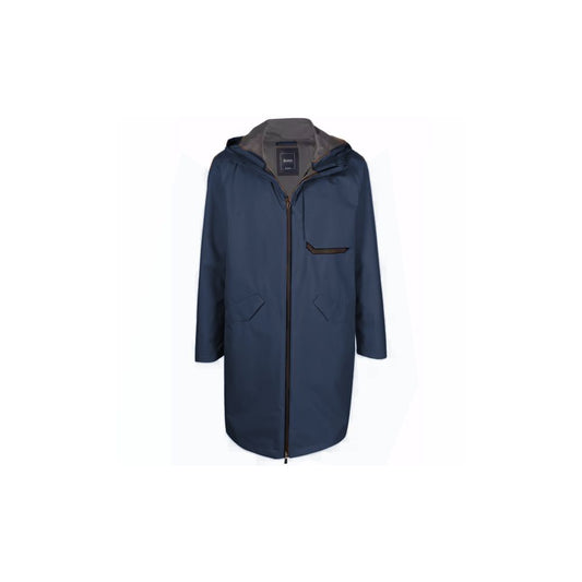 Herno Blue Nylon Jacket Herno
