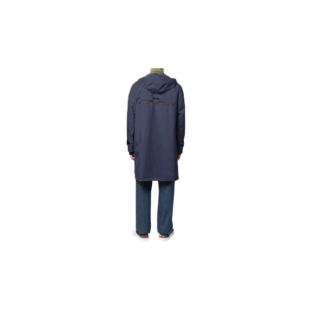 Herno Blue Nylon Jacket Herno