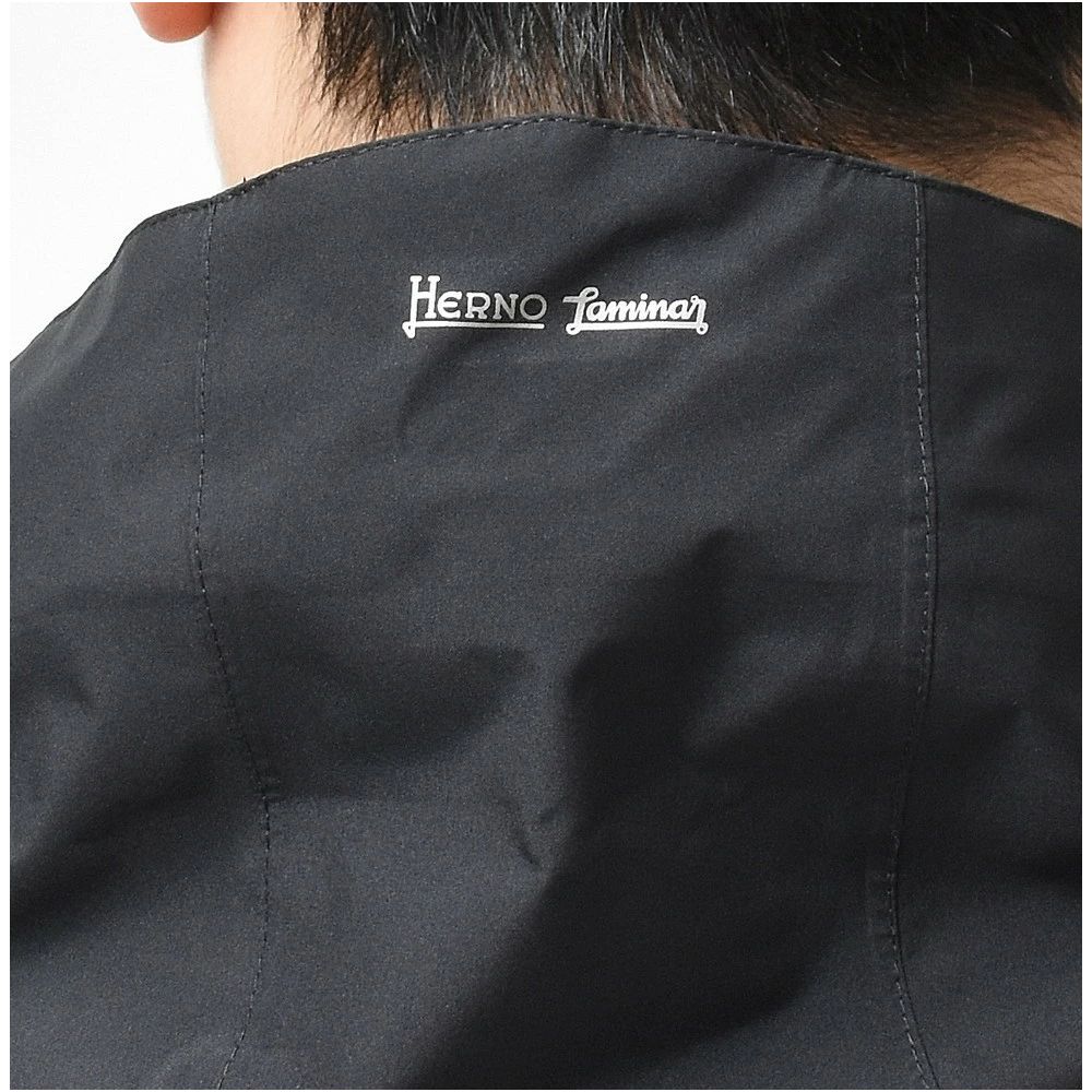 Herno Black Nylon Jacket Herno