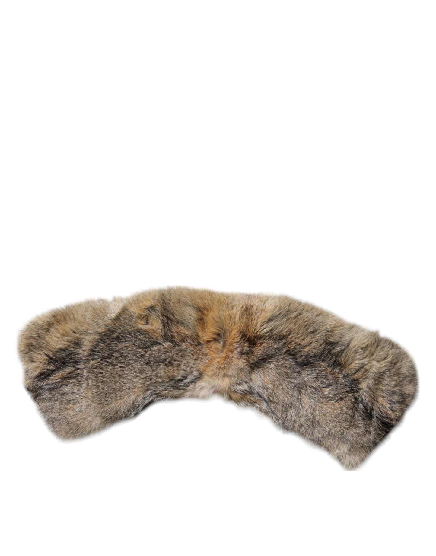 Dolce & Gabbana Brown Fur Shoulder Collar Neck Wrap Scarf Dolce & Gabbana
