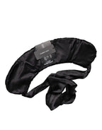 Dolce & Gabbana Black Lamb Fur Women Neck Warmer Winter Scarf - Eljoys Fashion 