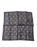 Dolce & Gabbana Brown Elephant Fantasy Handkerchief Scarf - Eljoys Fashion 