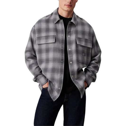 Calvin Klein Jeans White Cotton Shirt Calvin Klein Jeans