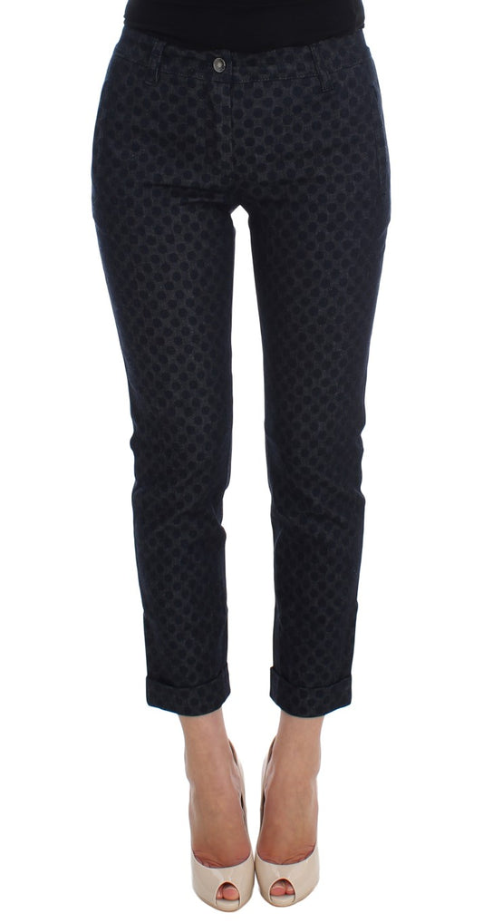 Dolce & Gabbana Polka Dotted Slim Capris Jeans Dolce & Gabbana