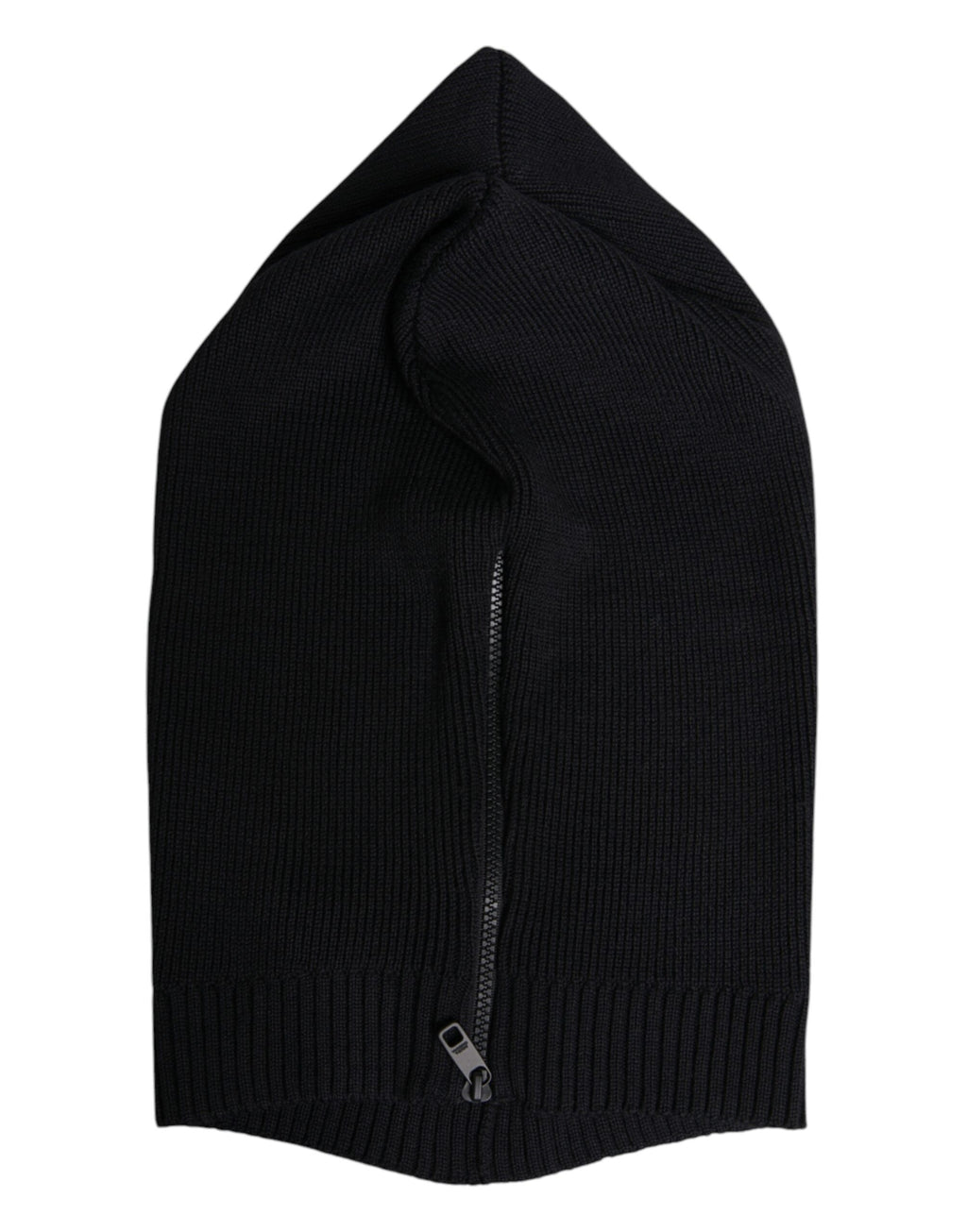 Dolce & Gabbana Black Wool Whole Head Wrap Balaclava Hat - Eljoys Fashion 