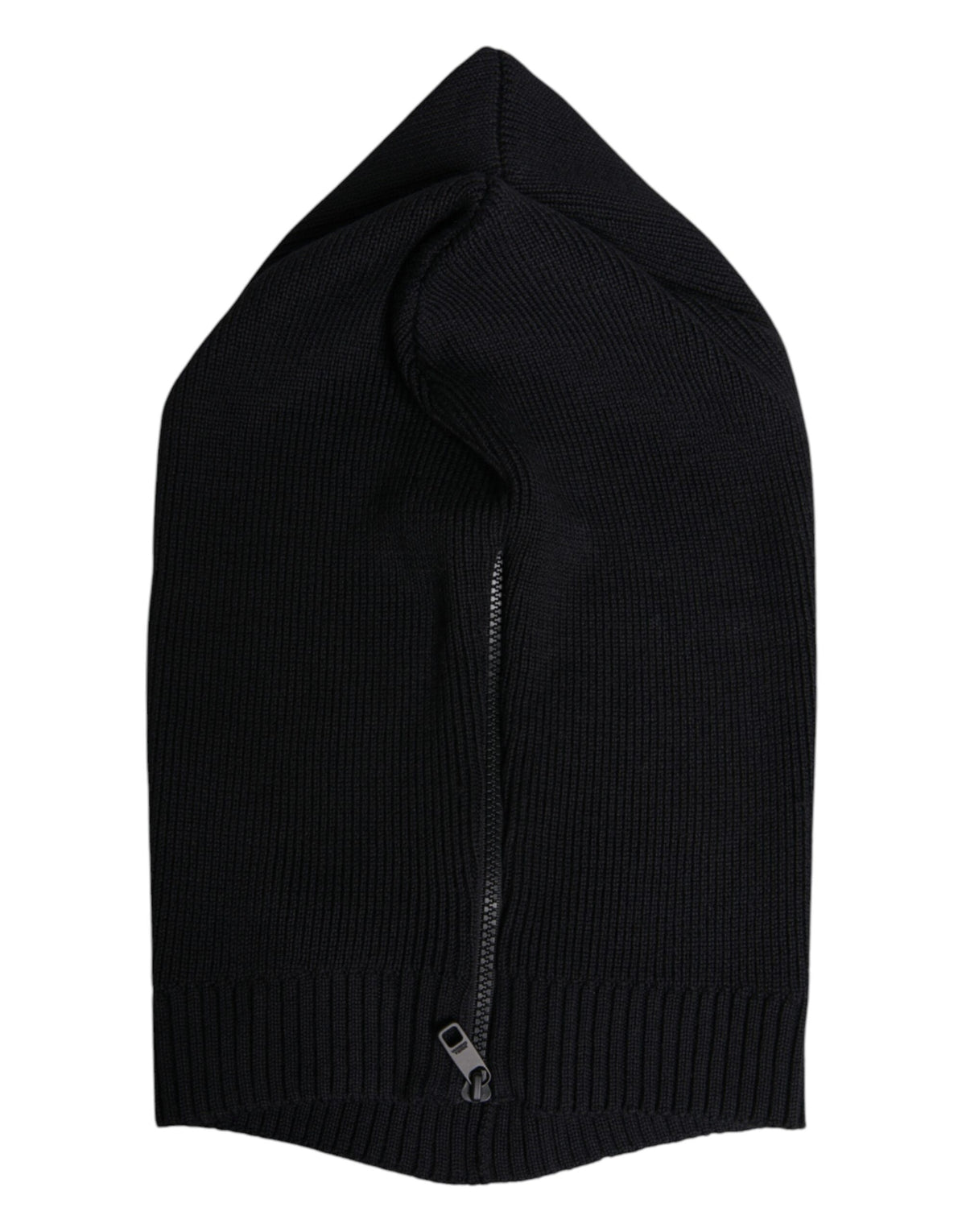 Dolce & Gabbana Black Wool Whole Head Wrap Balaclava Hat - Eljoys Fashion 