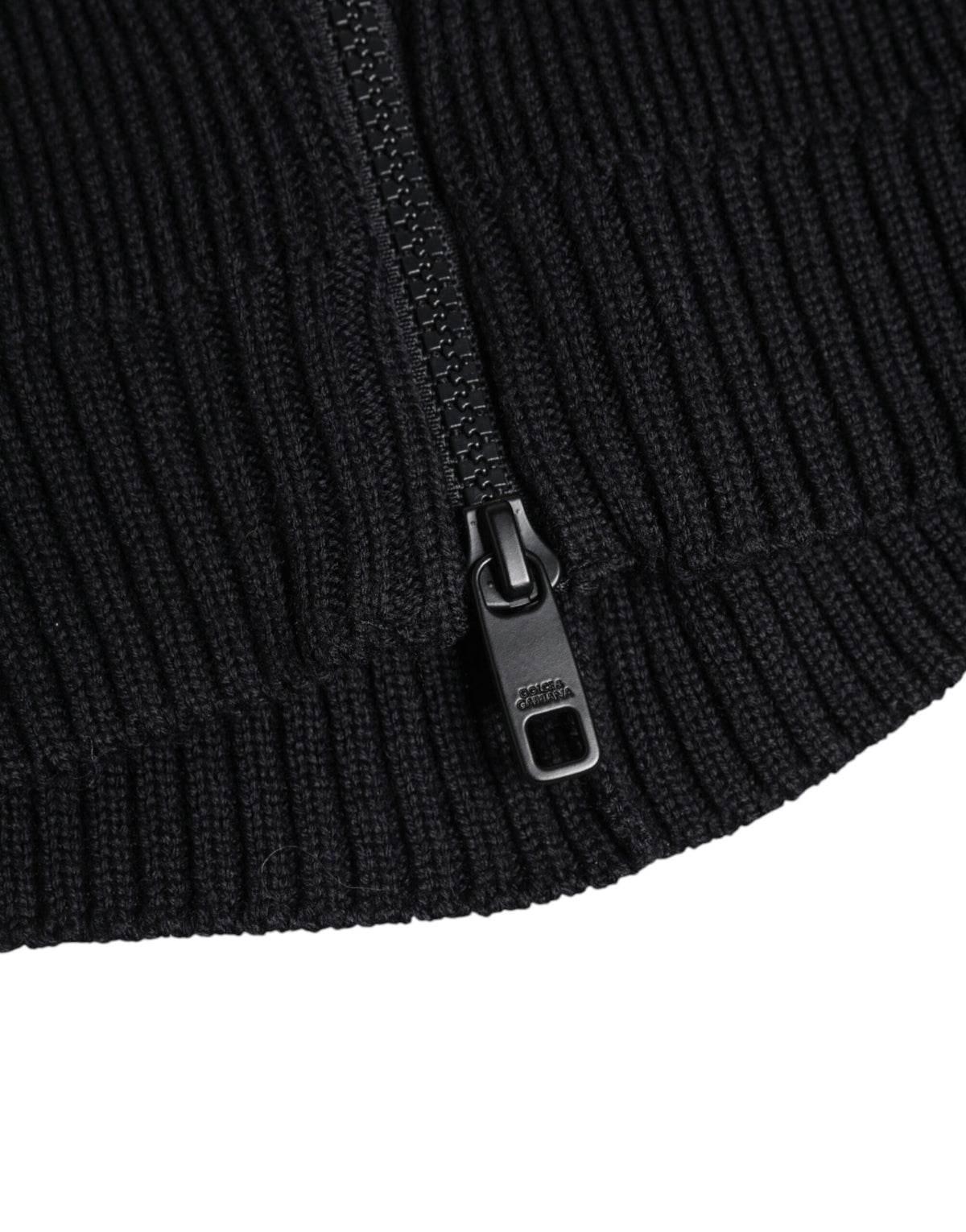 Dolce & Gabbana Black Wool Whole Head Wrap Balaclava Hat - Eljoys Fashion 