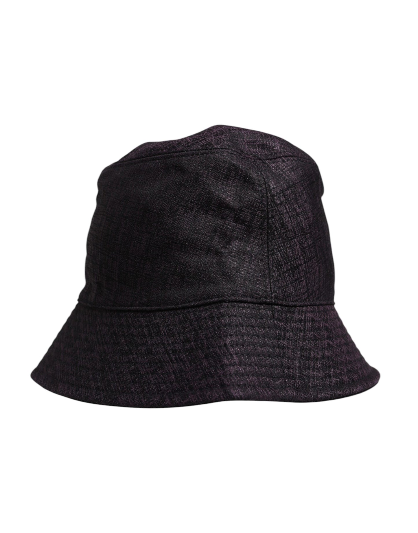 Dolce & Gabbana Black Wide Brim Nylon Bucket Hat Dolce & Gabbana