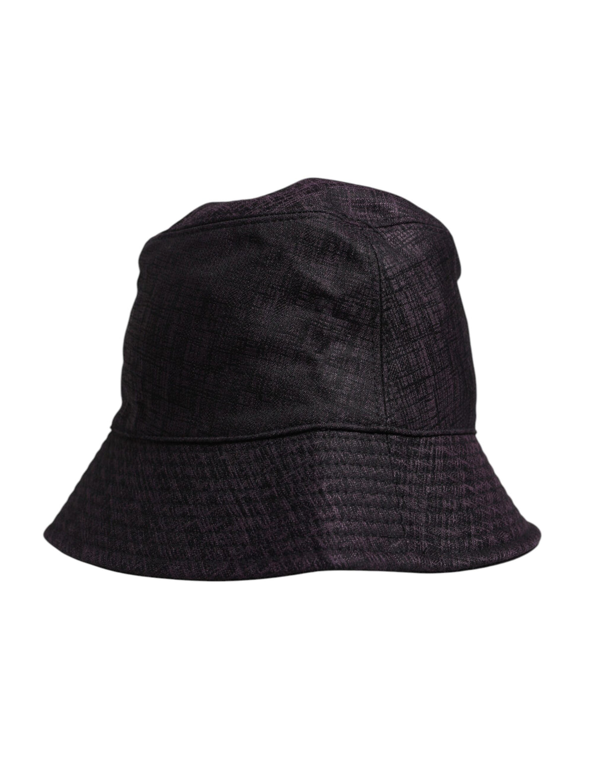 Dolce & Gabbana Black Wide Brim Nylon Bucket Hat - Eljoys Fashion 