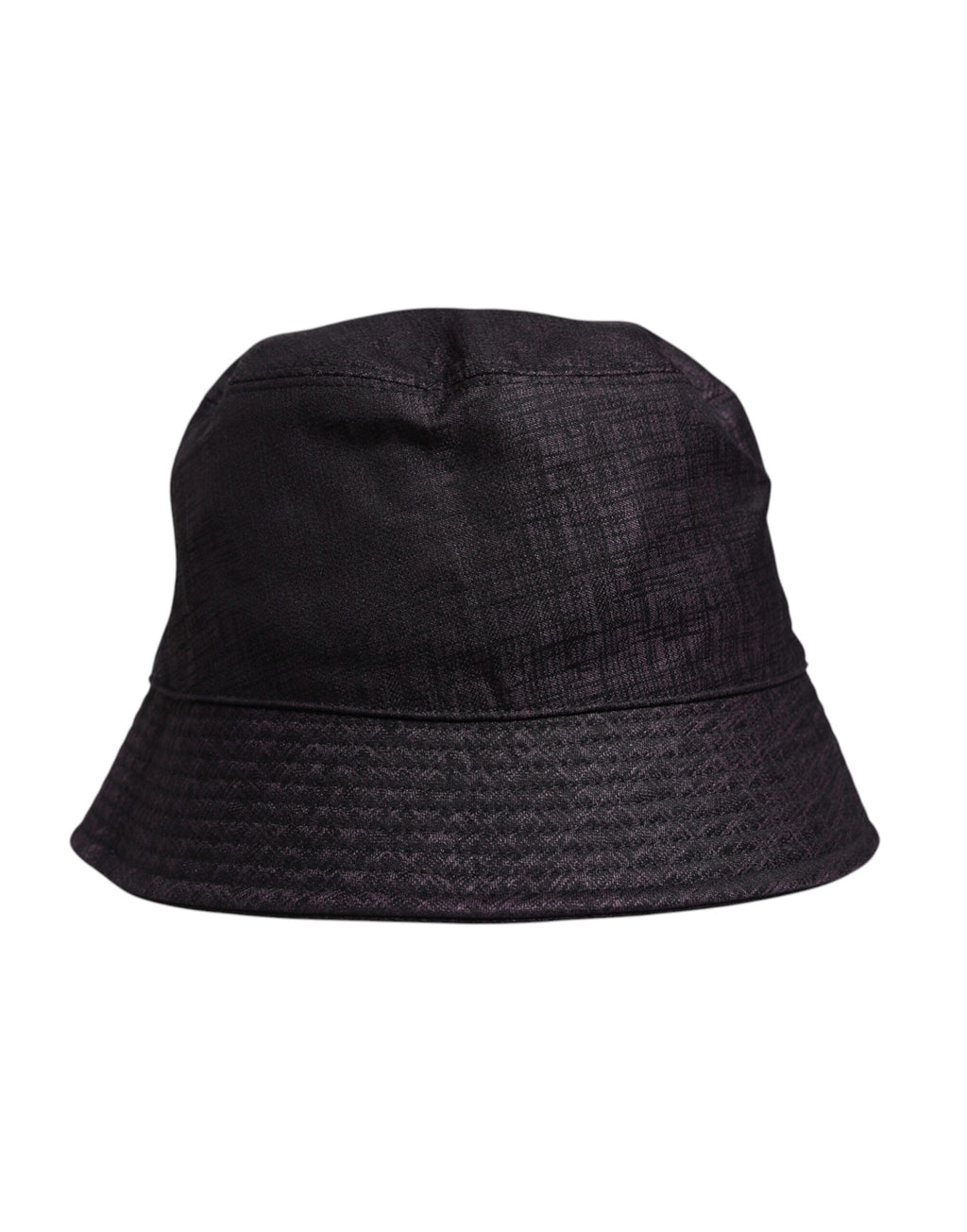 Dolce & Gabbana Black Wide Brim Nylon Bucket Hat - Eljoys Fashion 