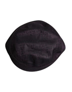 Dolce & Gabbana Black Wide Brim Nylon Bucket Hat - Eljoys Fashion 