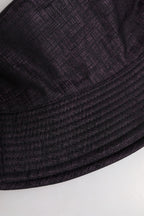 Dolce & Gabbana Black Wide Brim Nylon Bucket Hat - Eljoys Fashion 