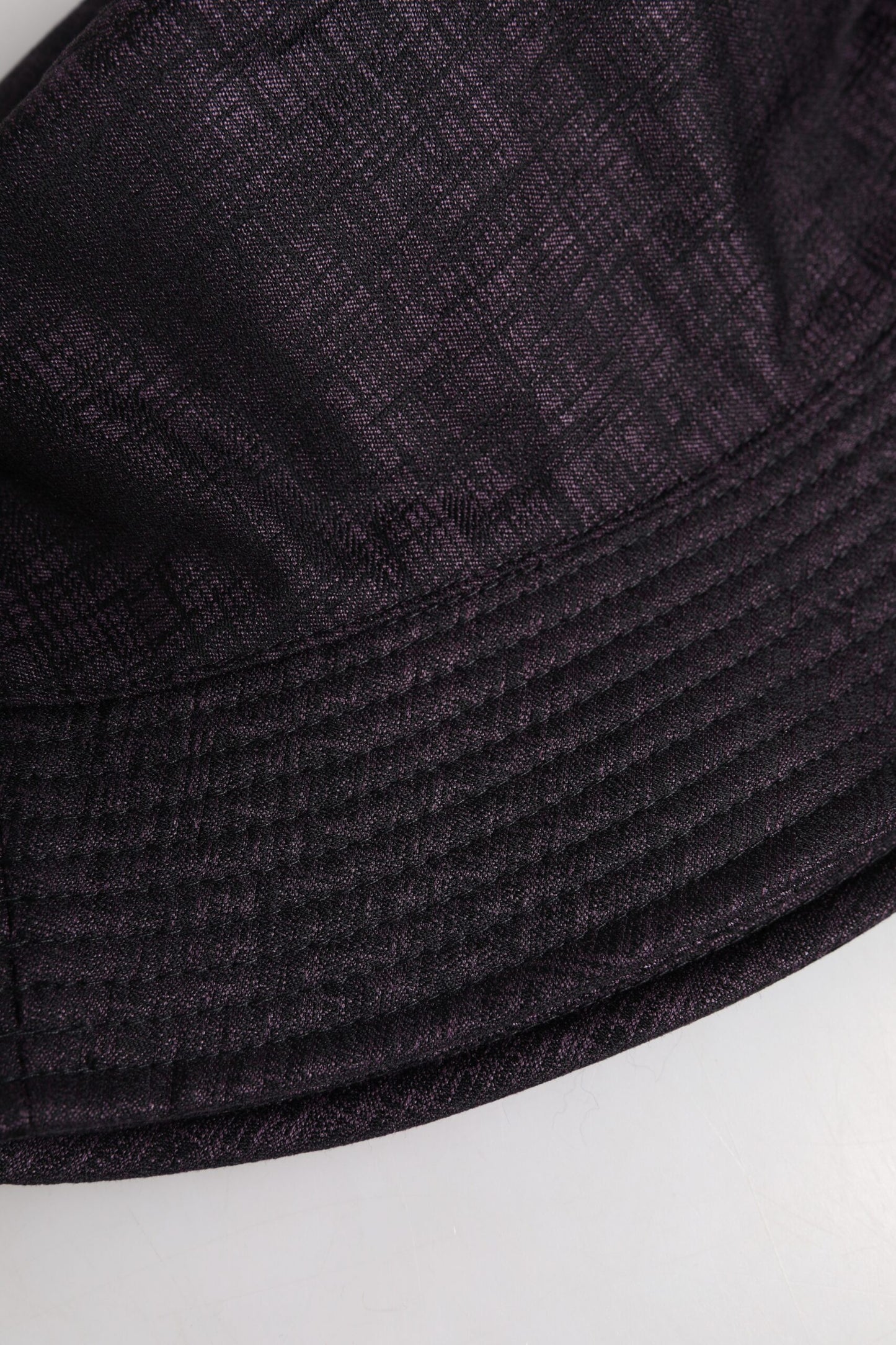 Dolce & Gabbana Black Wide Brim Nylon Bucket Hat Dolce & Gabbana