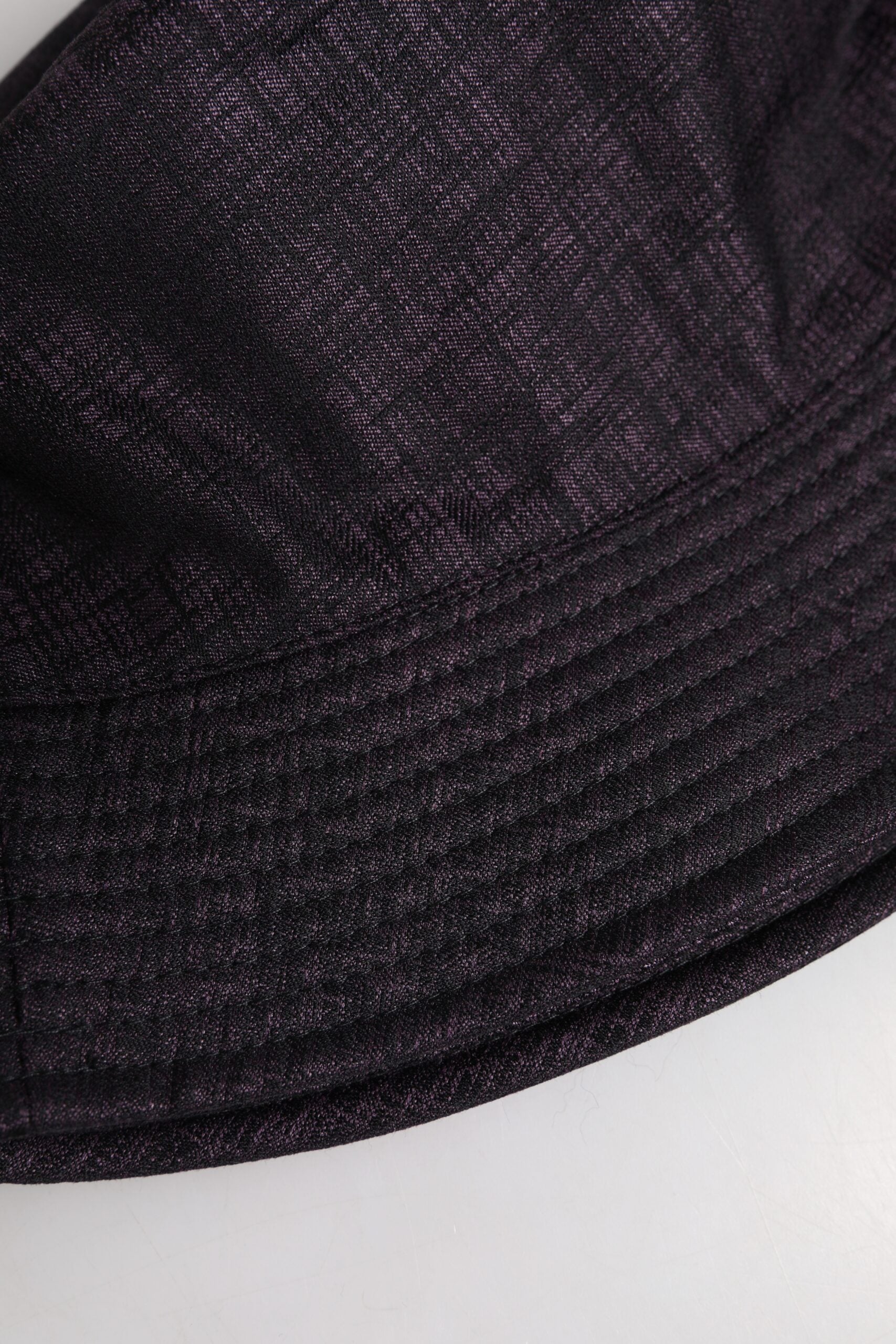 Dolce & Gabbana Black Wide Brim Nylon Bucket Hat Dolce & Gabbana
