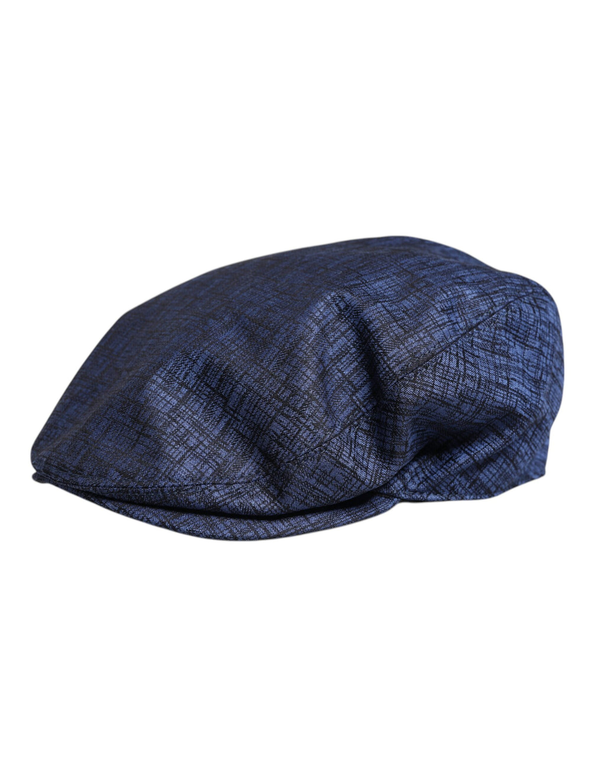 Dolce & Gabbana Blue Cotton Stretch Newsboy Hat - Eljoys Fashion 