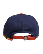 Dolce & Gabbana Blue Cotton 6 Panels Baseball Cap - Eljoys Fashion 