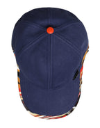 Dolce & Gabbana Blue Cotton 6 Panels Baseball Cap - Eljoys Fashion 