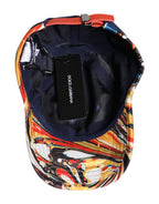 Dolce & Gabbana Blue Cotton 6 Panels Baseball Cap - Eljoys Fashion 