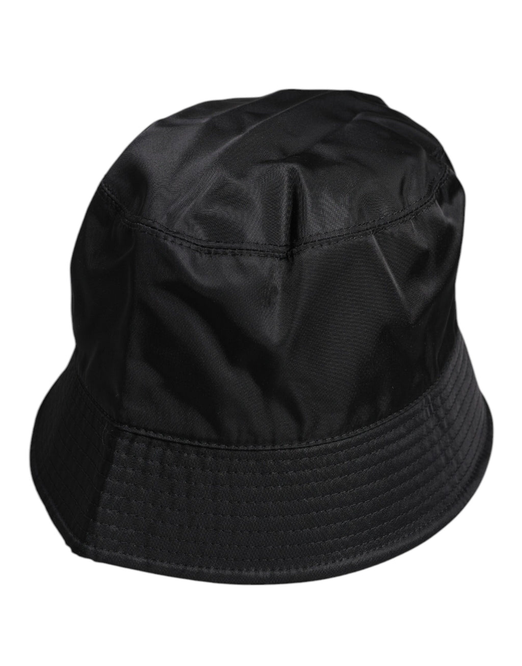Dolce & Gabbana Black Cotton Wide Brim Bucket Hat - Eljoys Fashion 