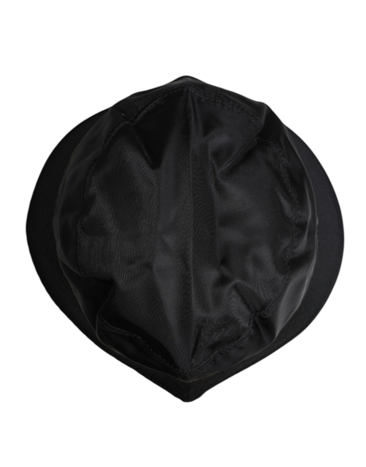 Dolce & Gabbana Black Cotton Wide Brim Bucket Hat - Eljoys Fashion 