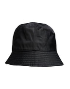 Dolce & Gabbana Black Cotton Wide Brim Bucket Hat - Eljoys Fashion 