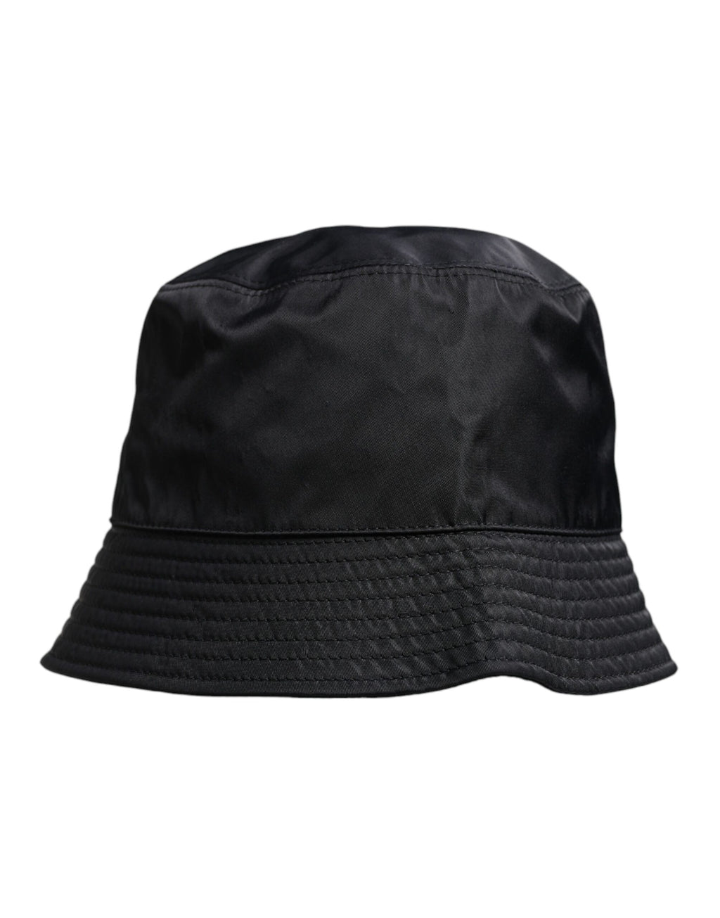 Dolce & Gabbana Black Cotton Wide Brim Bucket Hat - Eljoys Fashion 