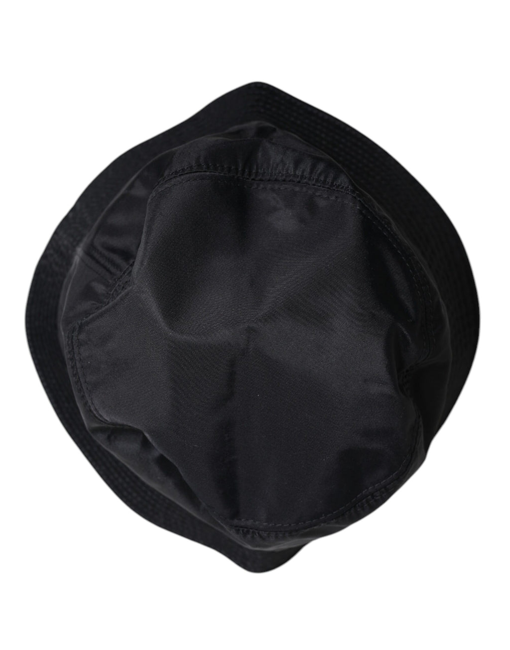 Dolce & Gabbana Black Cotton Wide Brim Bucket Hat - Eljoys Fashion 