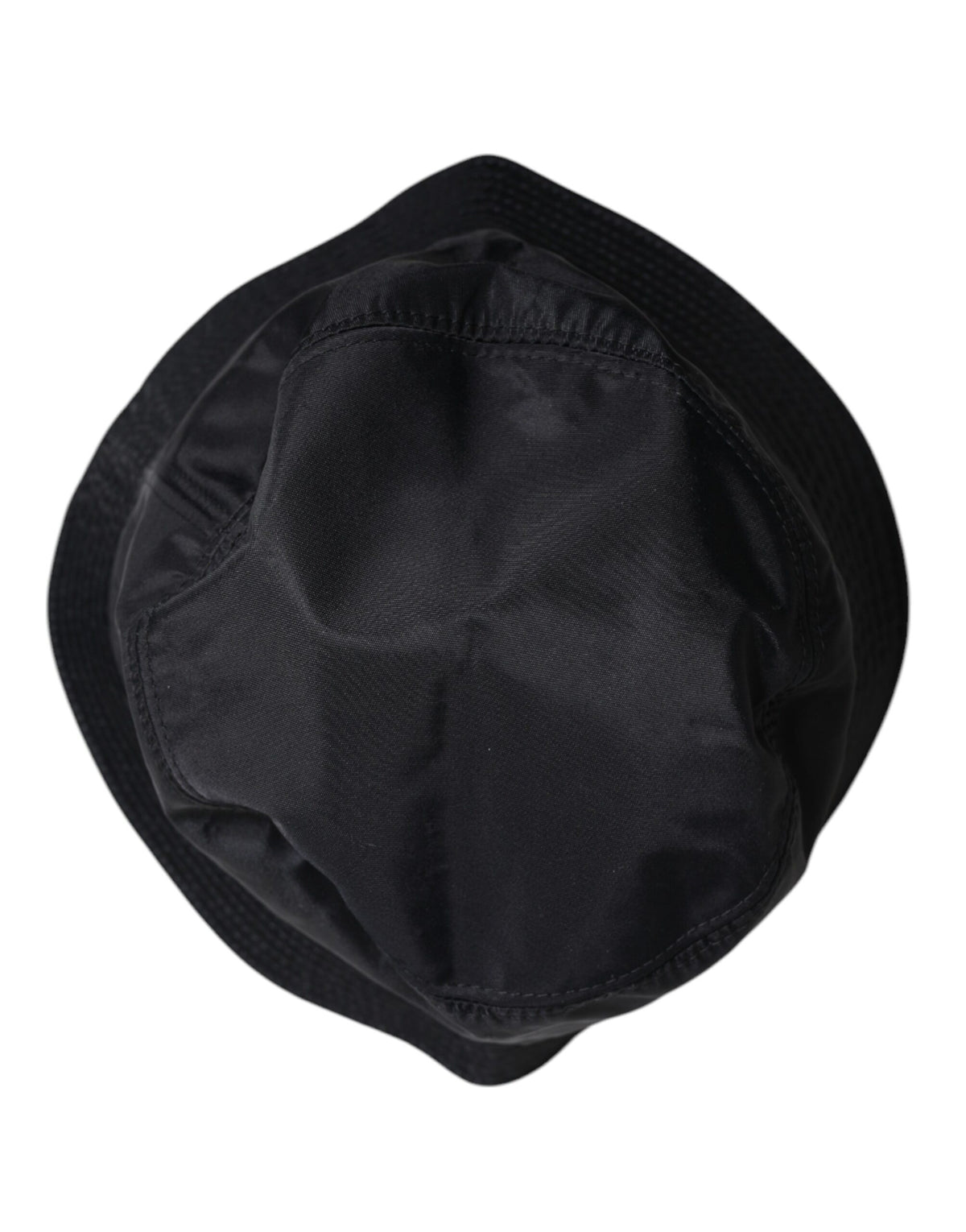 Dolce & Gabbana Black Cotton Wide Brim Bucket Hat - Eljoys Fashion 