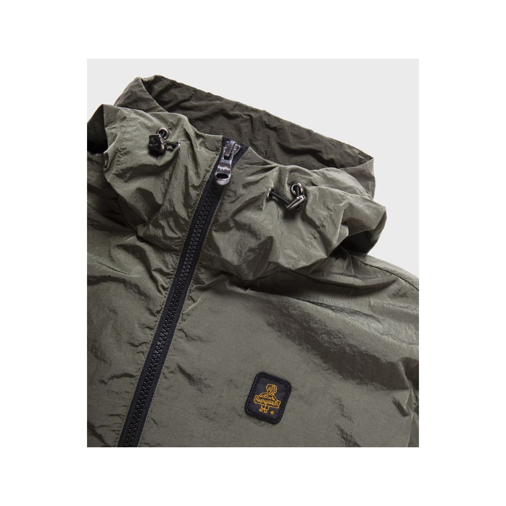 Refrigiwear Green Polyamide Men Jacket Refrigiwear