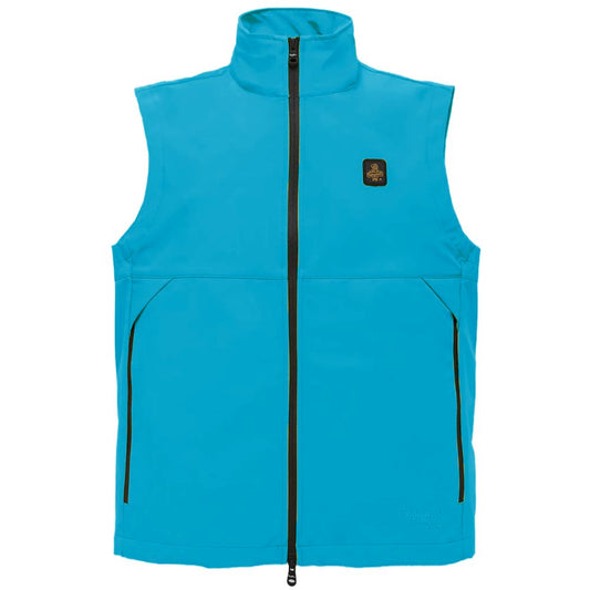 Refrigiwear Light Blue Polyester Men Vest Refrigiwear