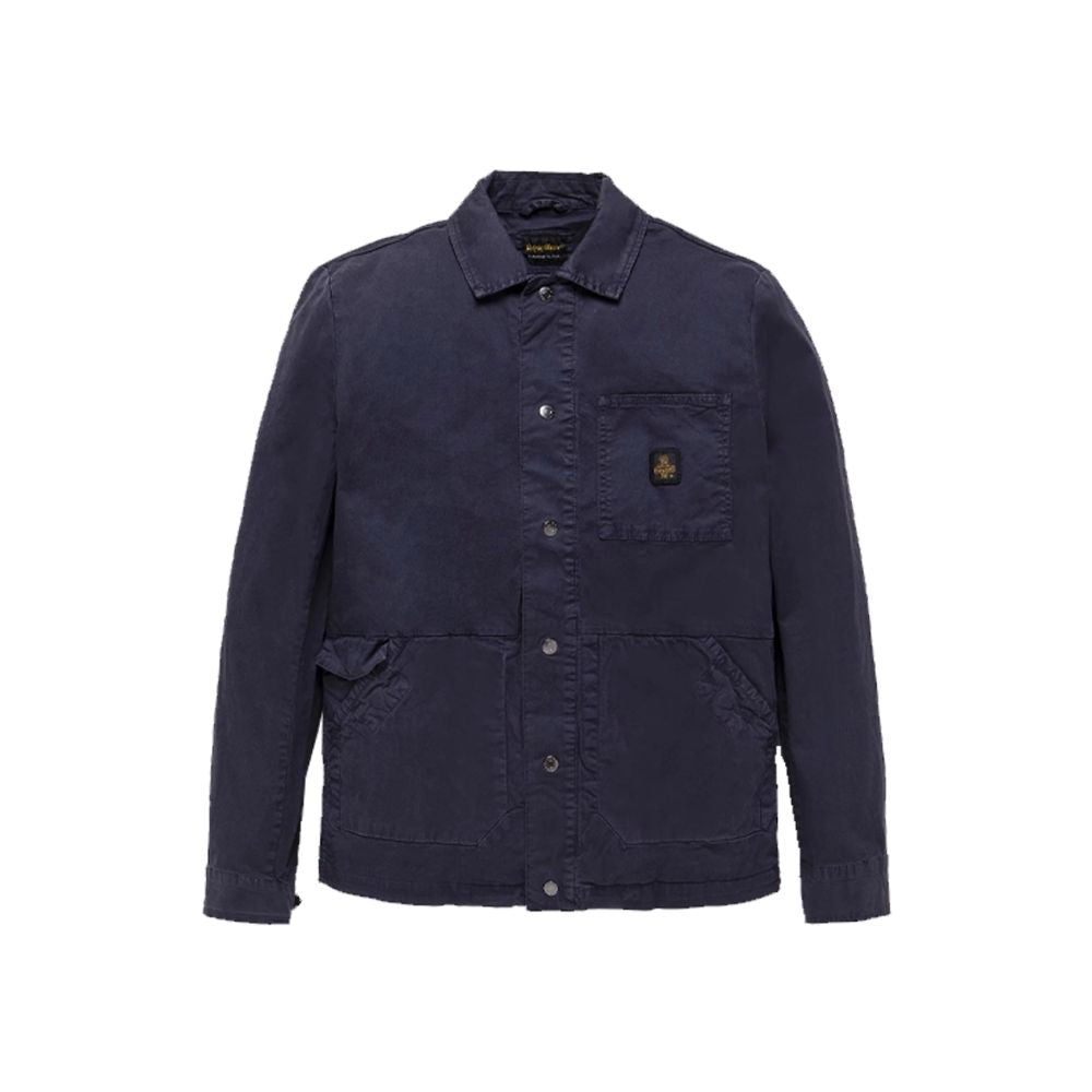 Refrigiwear Blue Cotton Jacket Refrigiwear