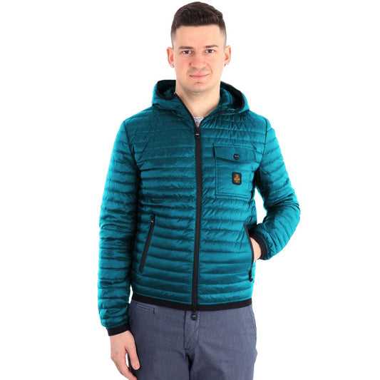 Refrigiwear Blue Nylon Jacket Refrigiwear