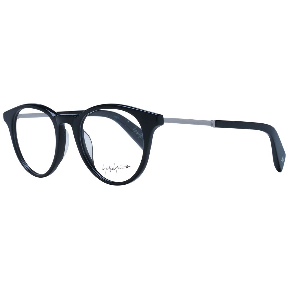 Yohji Yamamoto Black Metal Glasses Frames