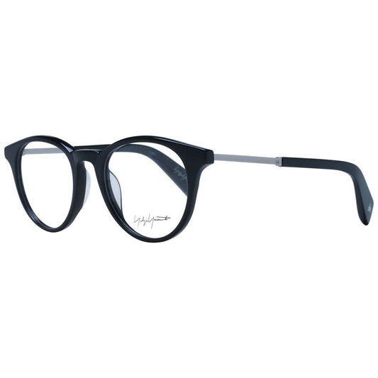 Yohji Yamamoto Black Metal Glasses Frames