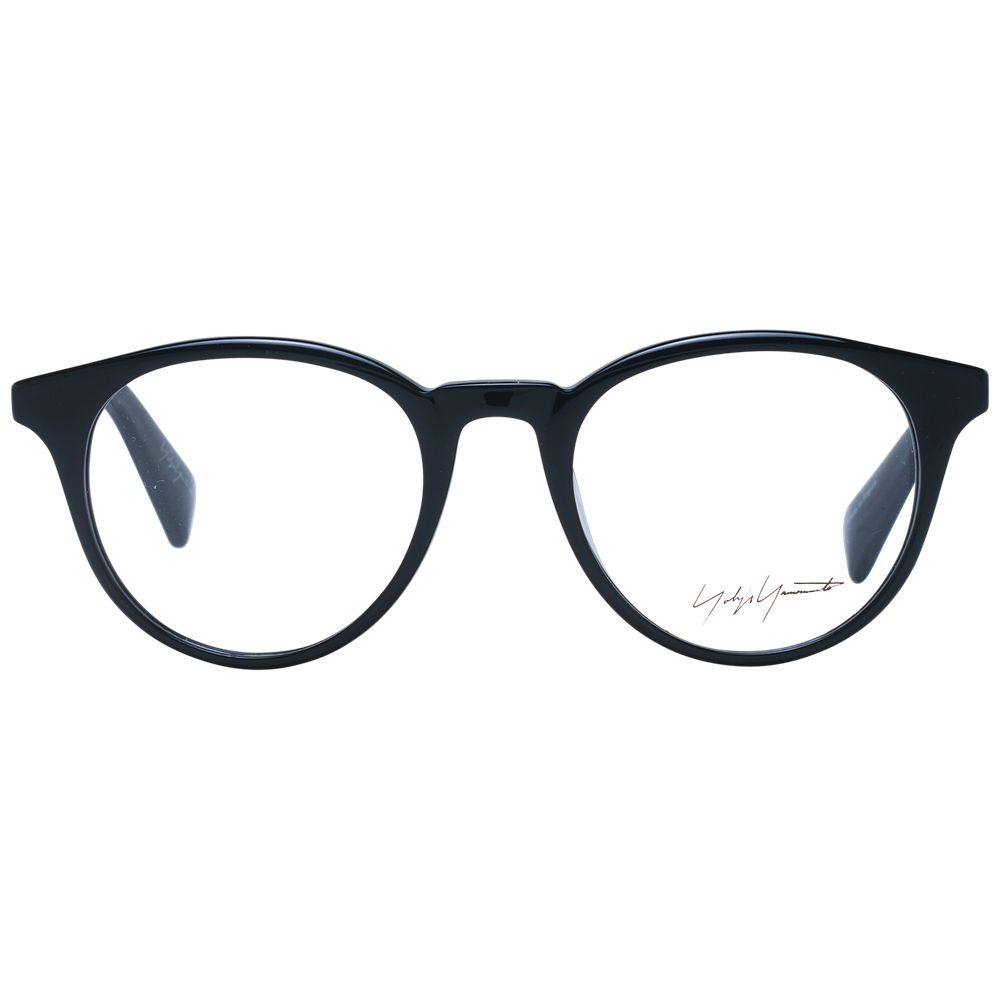 Yohji Yamamoto Black Metal Glasses Frames