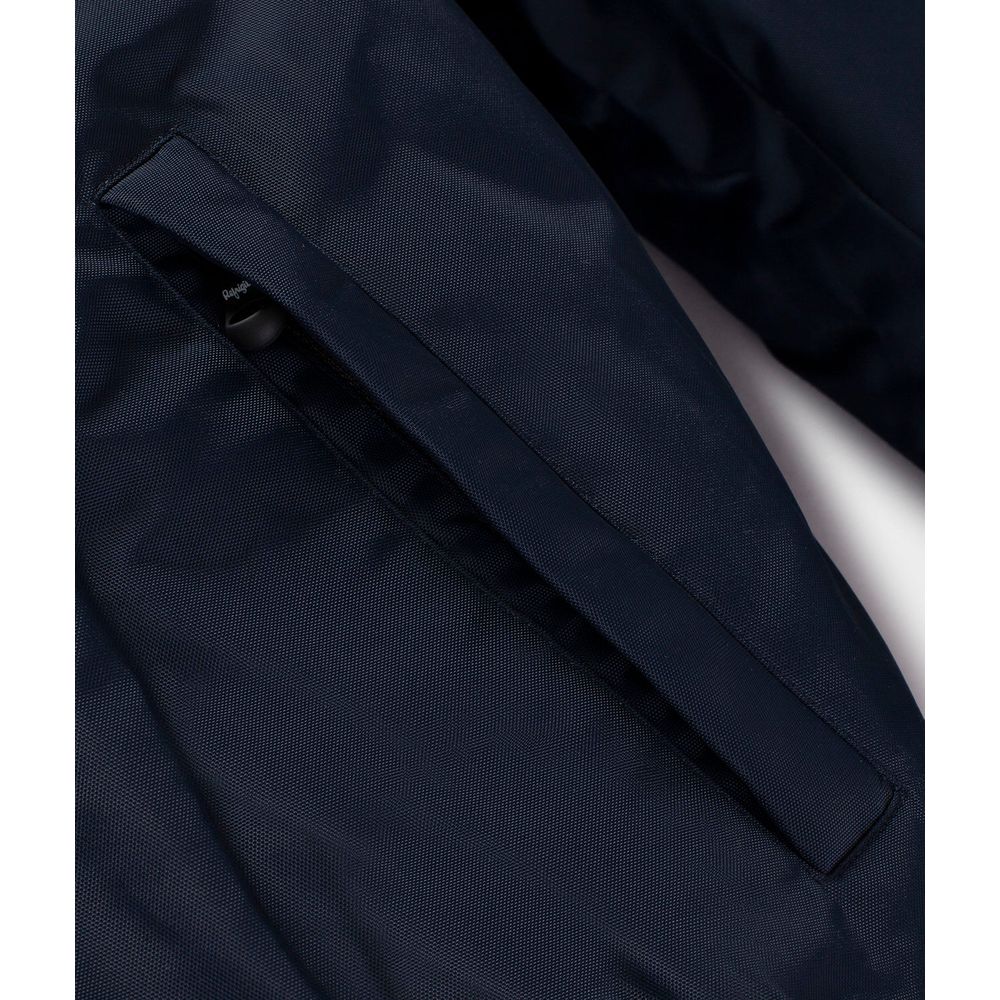 Refrigiwear Blue Polyamide Men Jacket Refrigiwear