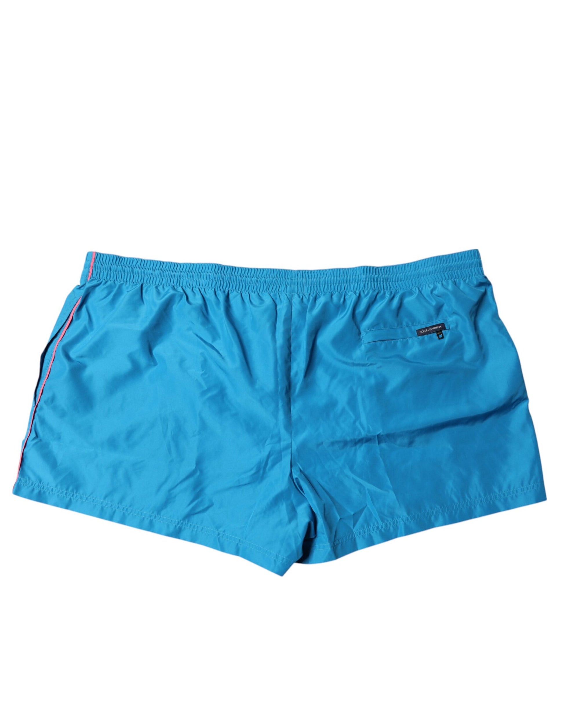 Dolce & Gabbana Turquoise Logo Beachwear Shorts 2Pc Swimwear Dolce & Gabbana
