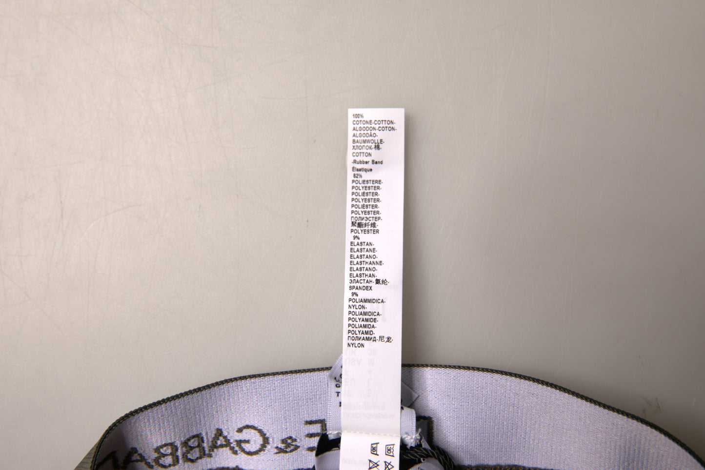 Dolce & Gabbana Gray Cotton Men Mid Slip Brief Underwear Dolce & Gabbana