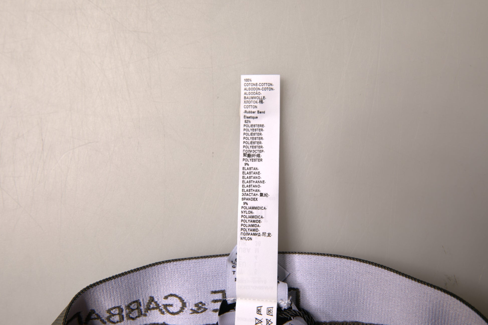 Dolce & Gabbana Gray Cotton Men Mid Slip Brief Underwear Dolce & Gabbana