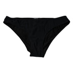Dolce & Gabbana Black Nylon Stretch Mid Waist Panty Underwear - Eljoys Fashion 