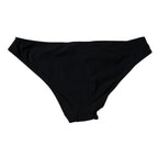Dolce & Gabbana Black Nylon Stretch Mid Waist Panty Underwear - Eljoys Fashion 