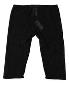 Dolce & Gabbana Black Logo Lace Lingerie Cropped Tight Underwear - Eljoys Fashion 
