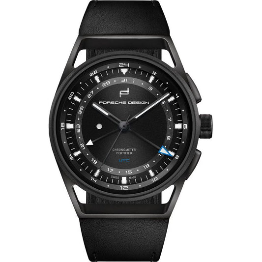 Porsche Design Black Leather Watch Porsche Design