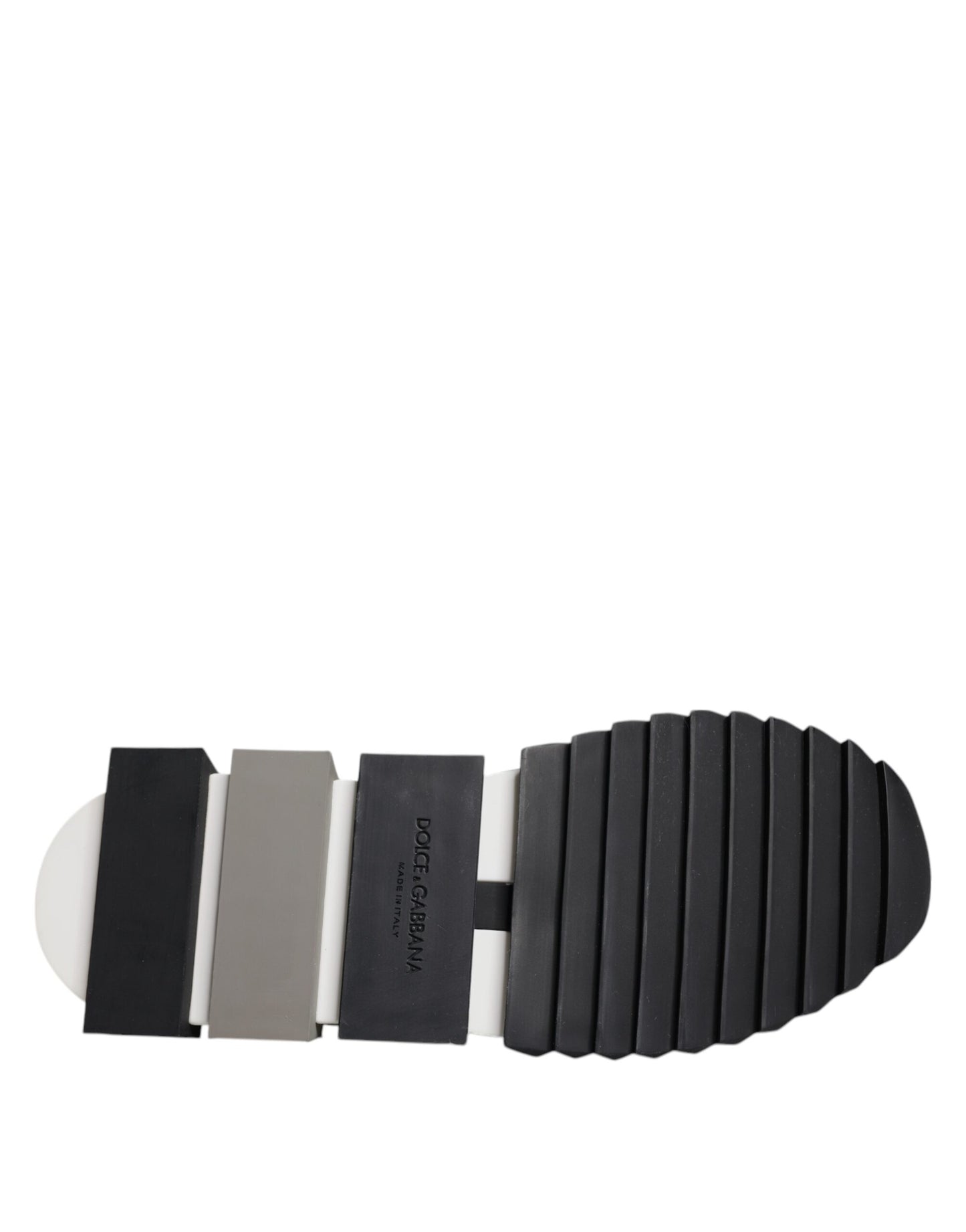 Dolce & Gabbana Black White Slip On Sorrento Sneakers Shoes Dolce & Gabbana