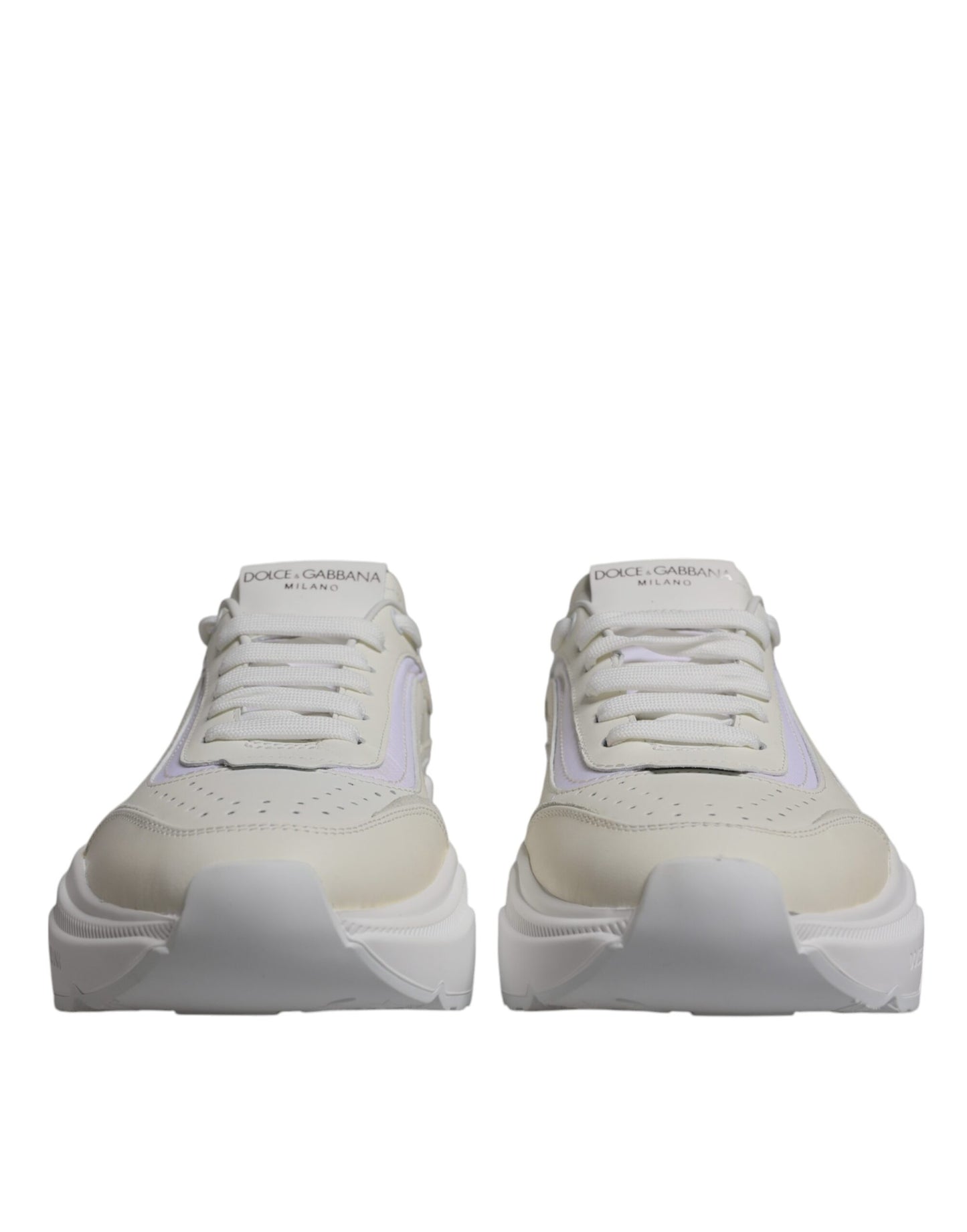 Dolce & Gabbana White Daymaster Low Top Sneakers Shoes Dolce & Gabbana
