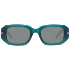 Hugo Boss Bicolor Eco Acetate Sunglasses with rounded frames and dark tinted lenses, stylish and eco-friendly eyewear.