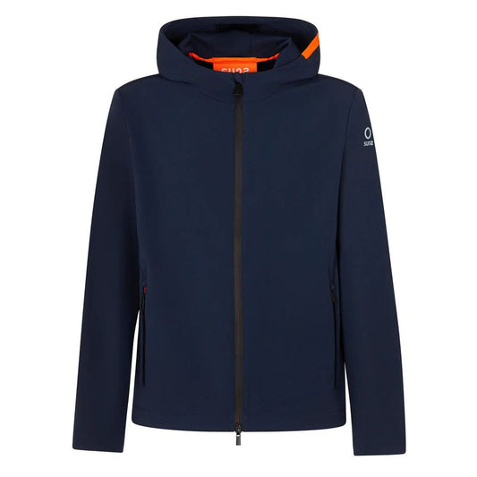 Suns Blue Polyester Jacket Suns