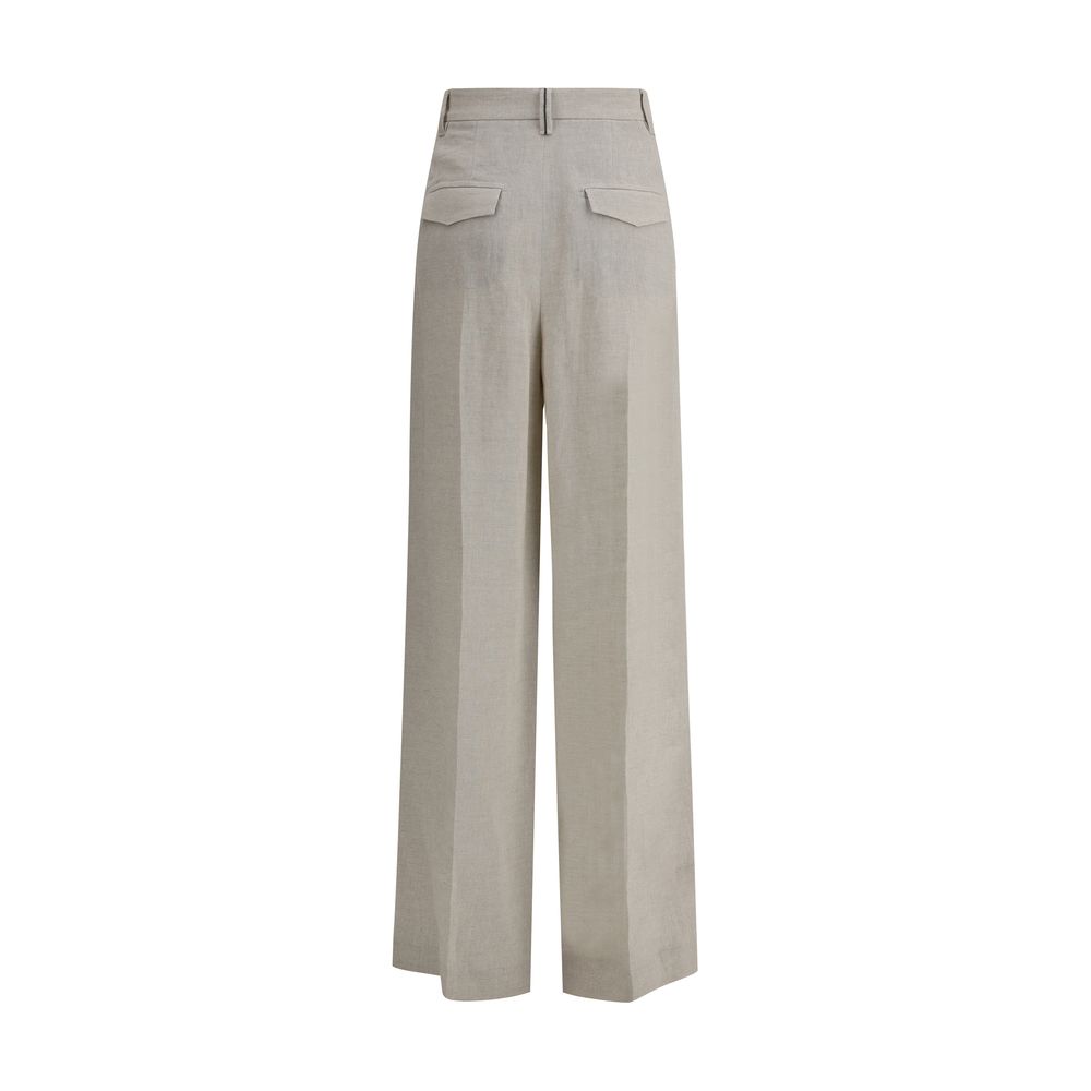Brunello Cucinelli Linen Pants Brunello Cucinelli