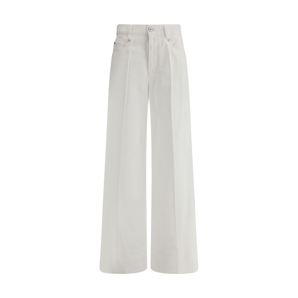 Brunello Cucinelli Wide-leg Jeans Brunello Cucinelli